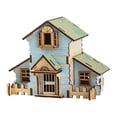 thumbnail image 1 of 3D Wooden Puzzle Educational DIY Building Model Toy for Children and Students Learning Activity, 1 of 4