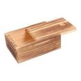 thumbnail image 1 of Wood Jewelry Storage Box Household Sundries Storage Case Rectangular Shape Rustic Style Adult Use Home 4.3×3×1.5in 1Pack, 1 of 5