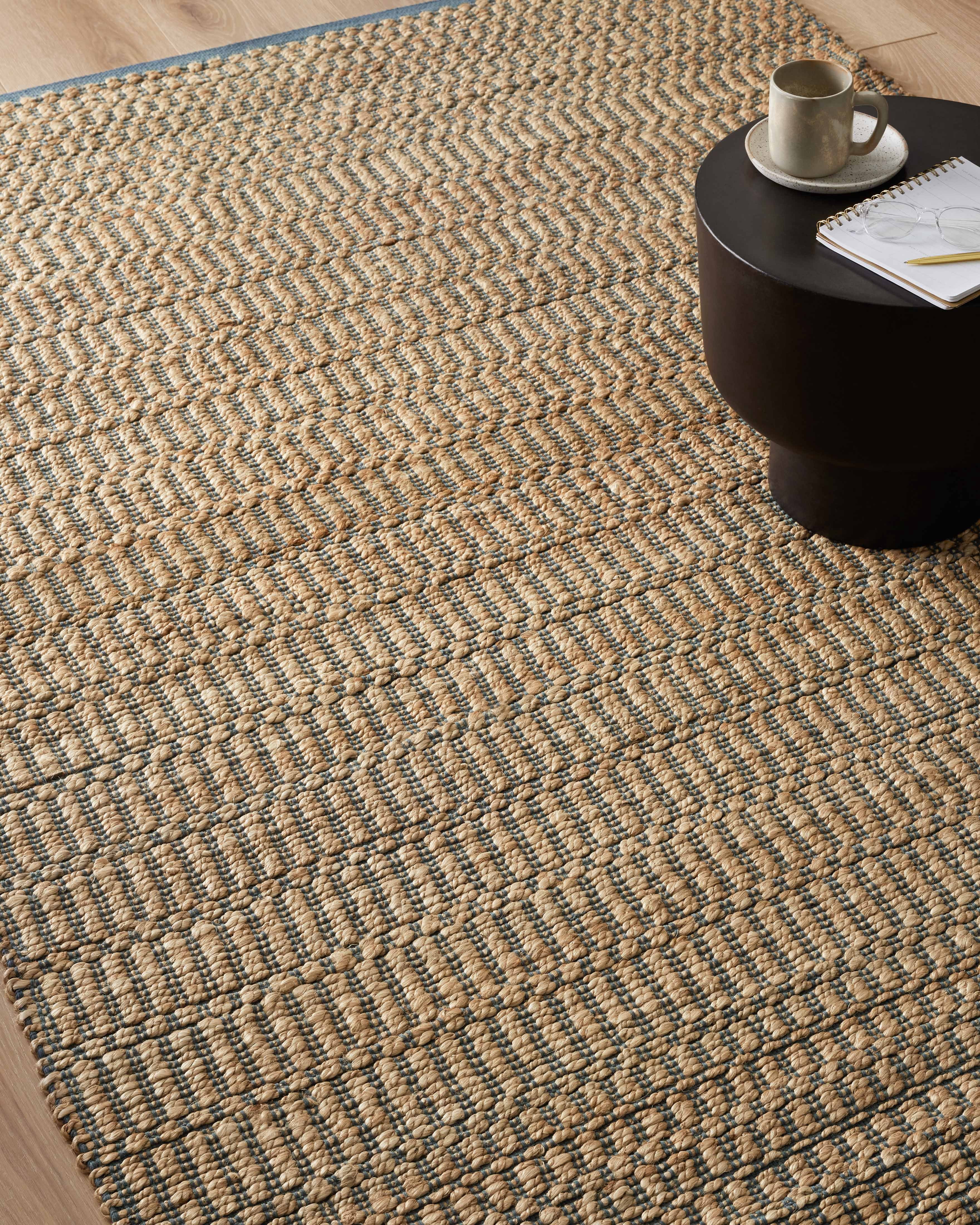 Angela Rose x Loloi Colton Natural / Navy 2'-0" x 3'-0" Accent Rug