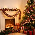 thumbnail image 6 of Qjidjing Christmas Hanging LED Garlands, 6.56Ft Glowing Ribbon for Christmas Home Window, Holiday Party Decor, 6 of 6