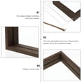 thumbnail image 3 of Weiweiguan Wooden Desktop Photo Frame Desktop Picture Frame Desktop Photo Holder Adorn, 3 of 7