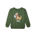 thumbnail image 4 of Garanimals Baby & Toddler Boys Fleece Outfit Set, Sweatshirt & Sweatpants, Sizes 0-6T, 4 of 9