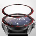 thumbnail image 4 of Anillo de reloj de metal compatible con Samsung Galaxy Watch3 45 mm, protección contra rayones Caja de metal estilo E, 4 of 4
