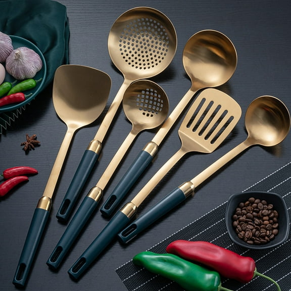 Cheers.US Stainless Steel Wok Spatula, Professional Wok Spatula Turner with Heat Resistant Wooden Handle, Kitchen Utensil Cooking Shovel Scoop Ladle for Daily Cooking Use