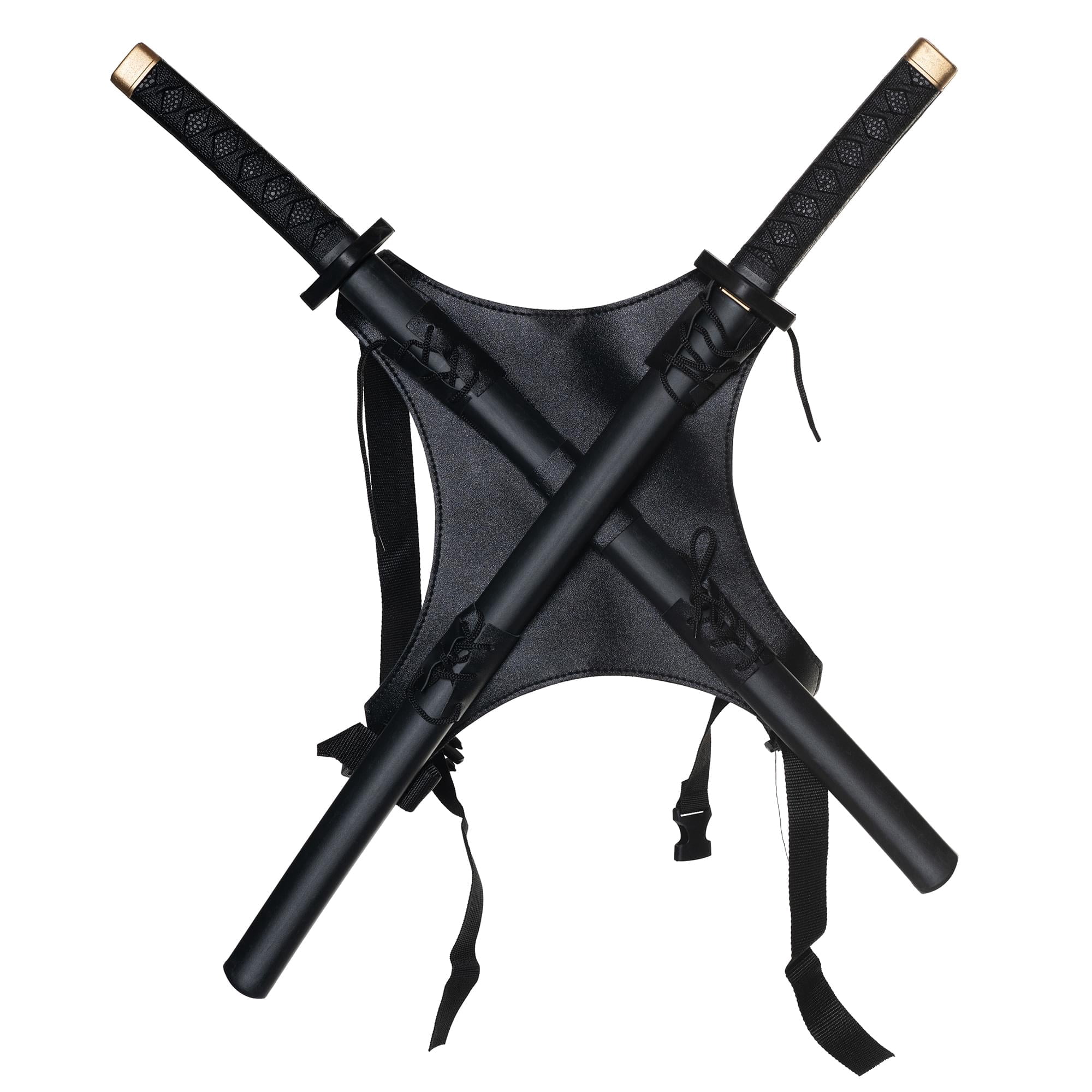 Ninja Double Sword Set Child Halloween Accessories, includes 2