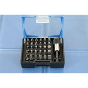 TEMO 31 pc Impact Ready Security Screwdriver Bit Set Kit with One Quick Release Chuck