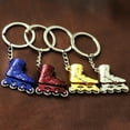 thumbnail image 5 of Ludlz Mini Roller Skates Charm Pendant Car Keychain Key Ring Holder Bag Ornament Gift, 5 of 8