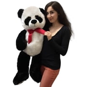 Big Stuffed Panda 36 Inch Soft Large 3 Foot Bear Big Plush Animal