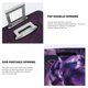 thumbnail image 3 of Fotbe Purple Hippo In Water Funda Protectora para Equipaje, Antirrayones y Resistente a la Suciedad, Compatible con Maletas de 18 a 32 Pulgadas-Small, 3 of 7