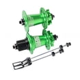 thumbnail image 1 of Eigraketly 1 Juego de cubo de bicicleta de montaña portátil 12 velocidades reemplazo 32 agujeros profesional elegante montar bicicletas cubos accesorios Ciclismo Verde Eigraketly OD028495-02, 1 of 6