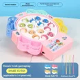 thumbnail image 1 of Fishing Toys Hook Electric Spin with Music Size Models Optional Blue and Pink Toys and Gifts for Kids Cute Stickers Practise, 1 of 6