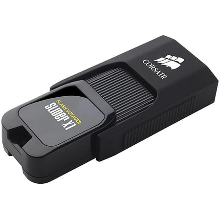 Corsair 256GB Voyager Slider X1 USB 3.0 Flash Drive, Speed Up to 130MB/s (CMFSL3X1-256GB)