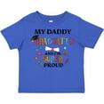 thumbnail image 3 of Inktastic My Daddy Graduated and I'm Super Proud Boys or Girls Toddler T-Shirt, 3 of 5