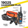 thumbnail image 3 of Collar electrónico de adiestramiento remoto para perros Dogtra 1902S HANDSFREE Plus, 3 of 8