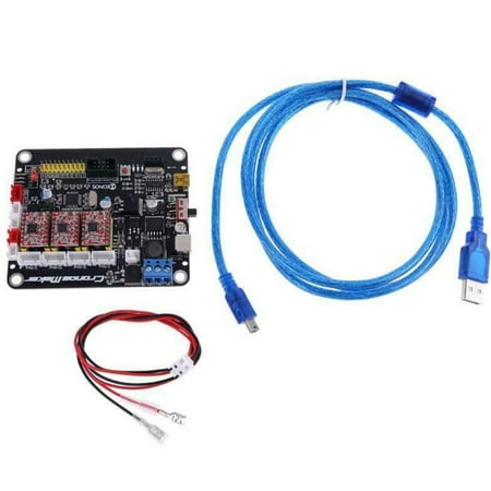 

LIKEM CNC 3018/2418/1610 GRBL 1.1 3 Axis Stepper Motor 2 Y USB Driver Controller