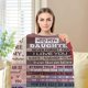 thumbnail image 4 of LHSHID Daughter Throw Blanket Birthday Gifts Daughter Gifts from Mom or Dad Fleece Blanket Bed Blankets and Throws for Girls Kids 60"x80", 4 of 6