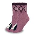 thumbnail image 5 of Peanuts Women's 3D Sweater Slipper Socks, 1-Pack, Size 4-10, 5 of 6