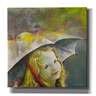 Epic Graffiti 'Rona' by Samedin Asllani, Canvas Wall Art, 18"x18"
