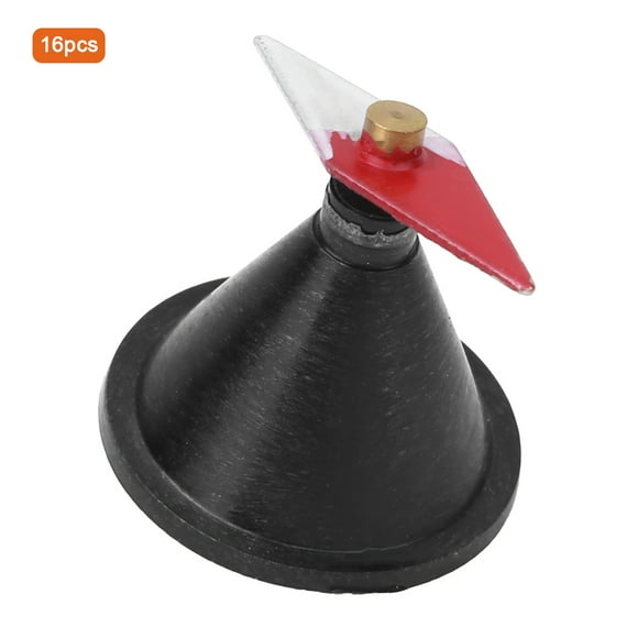 Sonew Teaching Apparatus,16pcs Rhombus Small Magnetic Needle with Stand Physical Experiment Teaching Instrument,Experiment Magnetic Needle