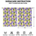 thumbnail image 2 of Natural Floral Curtains 42x54 Inch, 2 Panels Rod Pocket Blackout Drapes for Bedroom and Peaceful Spaces, 2 of 2