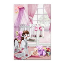 Trademark Fine Art 'Baby Girl's Cot' Canvas Art by The Macneil Studio