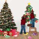 thumbnail image 1 of onlyliua ¡ ¡Ofertas Prime Day Hoy 2024! Árbol de Navidad de Fieltro, Manual Dades para Niños, Bricolaje, Decoración Tridimensional para Árbol de Navidad, 1 of 7