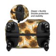 thumbnail image 2 of Rateoe Autumn Sunflowers Printed Luggage Cover, Suitcase Protector Fits 18-32 Inch Luggage-Large, 2 of 7