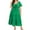 Green, variant on Women Dress Women's Popular High Waisted Dresses Long Short Sleeved Oversized Dresses Boho Dresses for Women Plus Size Black XL