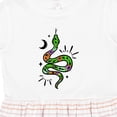 thumbnail image 4 of Inktastic Snake and Moon Girls Toddler Dress, 4 of 5