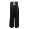 thumbnail image 6 of Staki Teen Girl Sweatpants Girls Sweatpants Girls Joggers Pants Athletic Waisted Sweatpants for Kids Youth with Pocket Drawstring(Black,12-13 Years), 6 of 9