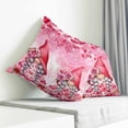 thumbnail image 3 of Valentine's Day Pillow Covers 26x26 Inch Decorative Throw Pillow Cover, Watercolor Gnomes Roses Love Romantic Sofa Pillowcases Accent Cushion Case Home Decor Bedroom Living Room, 3 of 6