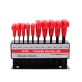 thumbnail image 1 of 1 Set of T-handle Hex Keys Practical T-Type Hex Wrenches Useful Hex Spanners, 1 of 7