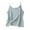 Blue, variant on FAIWAD Womens Summer Tops Sleeveless Spaghetti Strap Cotton Linen Tank Tops Basic Layering Camisoles Beach Vacation Clothes