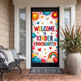 thumbnail image 5 of LUUFILx Welcome Kindergarten Banner Colorful Rainbow Heart Decorations for Children School Classroom Props Party Supplies Backdrop Wall Hanging Decor, 5 of 8