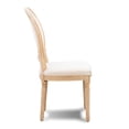 thumbnail image 5 of Riverbay Furniture 19" Oval Back Wood Dining Chairs in Beige (Set of 2), 5 of 9