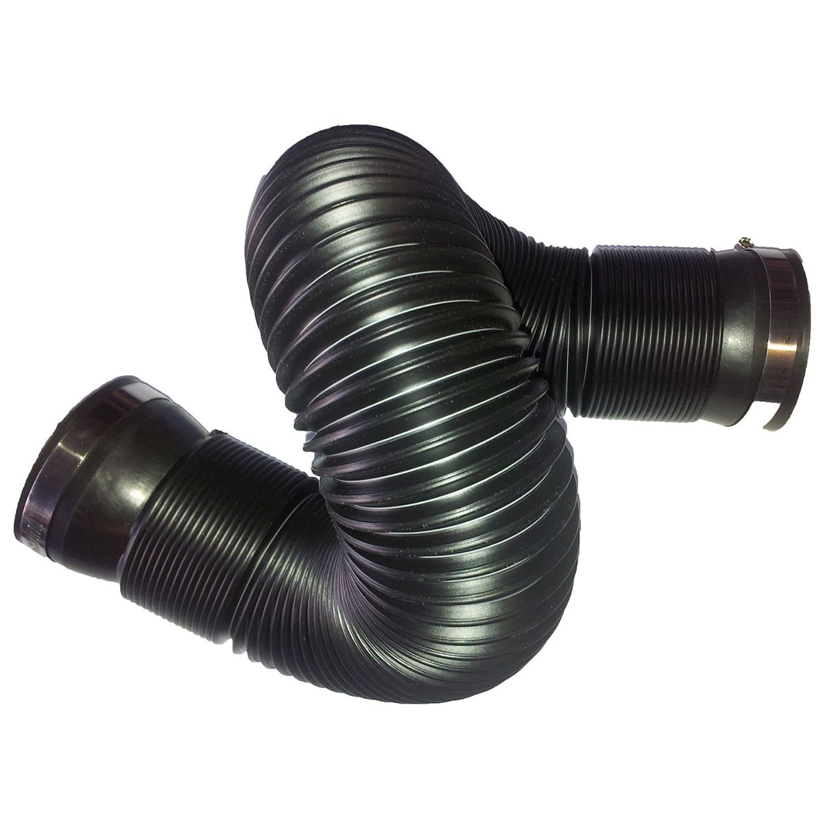 Flexible Cold Air Intake Duct Feed Induction Ducting Pipe Hose 75mm 3 inch Air Intake & Fuel