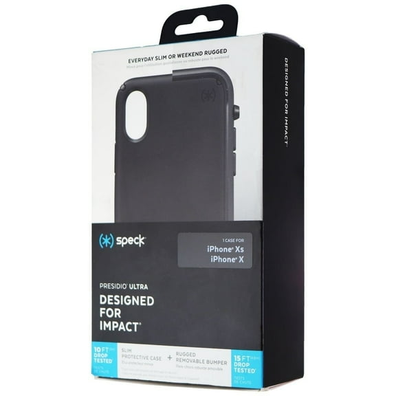 Speck Presidio Ultra Series Case for  iPhone Xs/iPhone X - Black