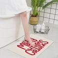 thumbnail image 6 of Christmas Doormat Soft Christmas Bath Mat Absorbent Christmas Rug Christmas Bath Holiday Non Floor Small Carpet Washable Bathroom Rugs for Indoor Outdoor Home, 6 of 7
