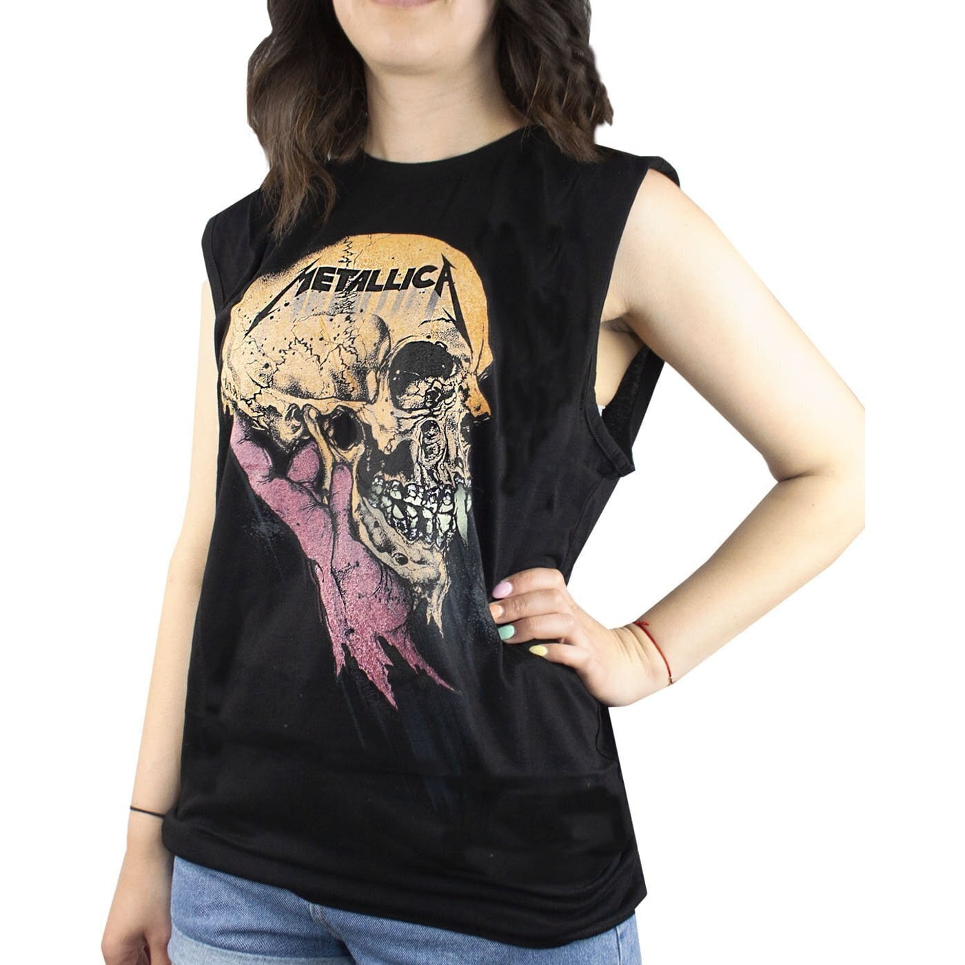 Amplified Womens Sad But True Metallica 