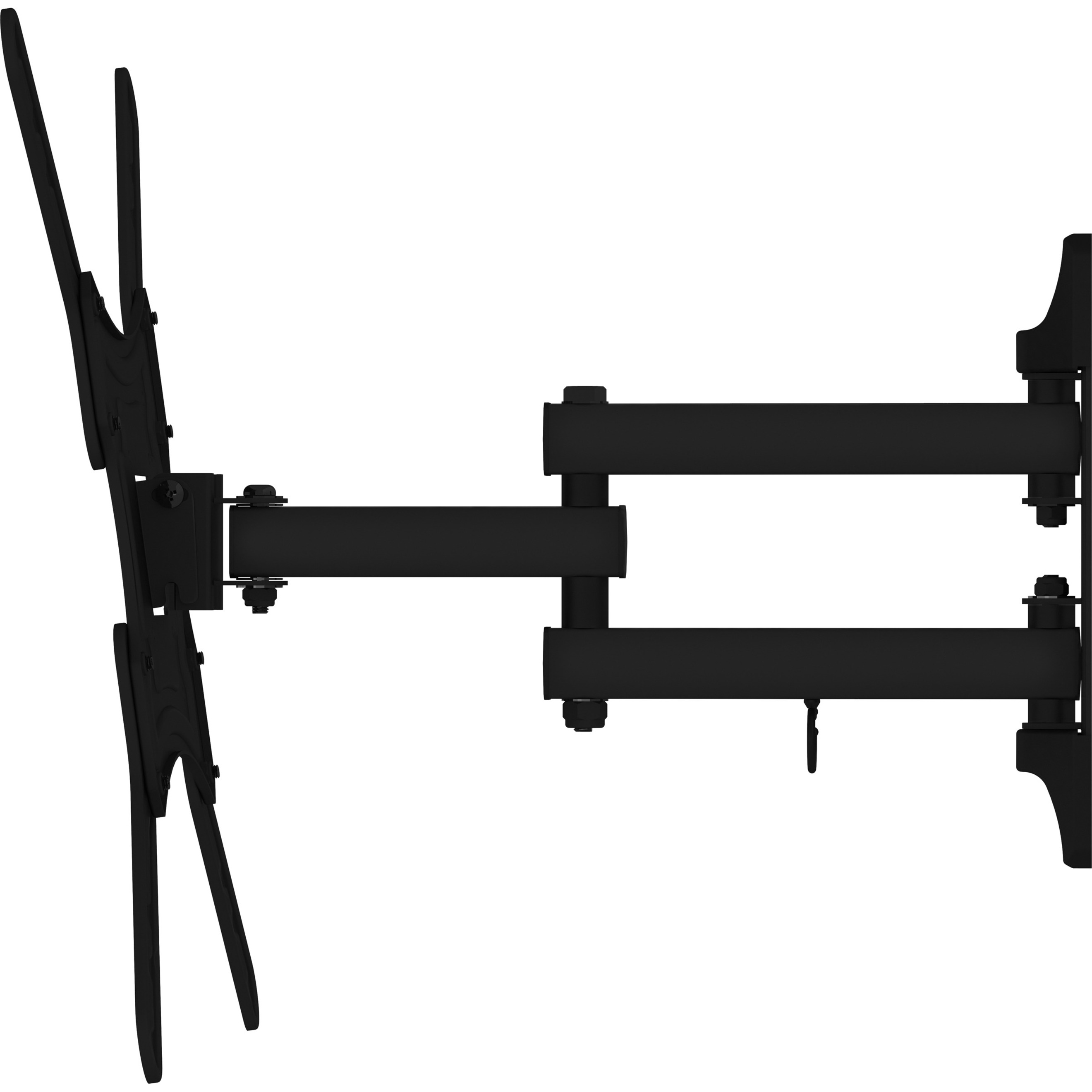 A404M-T Full Motion Pan, Swivel, Tilt, Extend TV Wall Mount for TVs 26", 30", 32", 37", 39", 40", 42", 46", 47", 50", 52", 55", Black