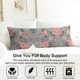 thumbnail image 3 of Spring Summer Body Pillow Cover 20x54 - Aesthetic Watercolor Long Pillow Case with Zipper - Soft Breathable Maternity Pillowcase - Full Body Pillow Protector - Aesthetic Bed Pillow Cover, 3 of 7