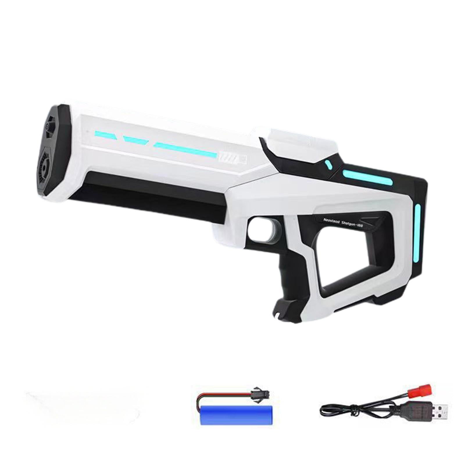 Electric Automatic Water Blaster with Continuous Firing Action - High Pressure Water Gun for Outdoor Summer Fun and Water Battle Games with Strong Spray for Exciting Play Sessions