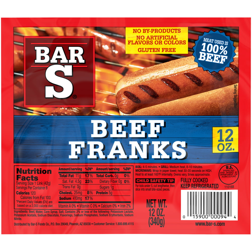 recall on bar s hot dogs