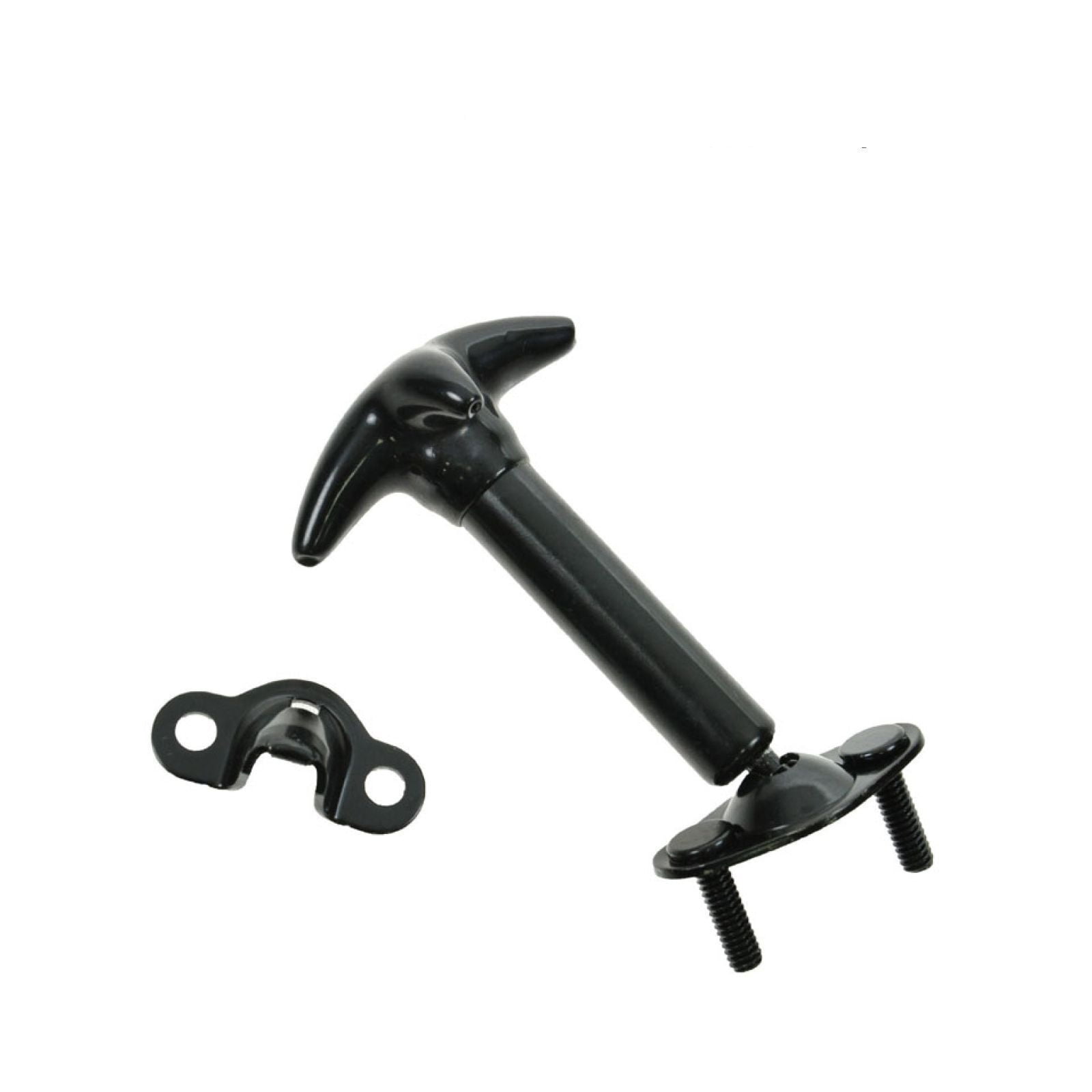 Hood Hold Down Latch & Catch Bracket Set Black Left or Right For Jeep