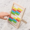 thumbnail image 4 of Jouet Éducatif de Comptage Abaque en Bois, Perle Arc-en-Ciel pour Enfants Math, Capacités de Raisonnement Mathématique et Spatial, Construction Robuste et Matériaux Sûrs pour Enfants, Maths Visuels, 4 of 7