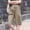 Khaki#2, variant on LEBONYARD Women's Shorts in Cute Patterns,Women's Summer Elastic Waist Double Pocket Casual Wide Leg Shorts Straight Leg Pants Fifth Pants