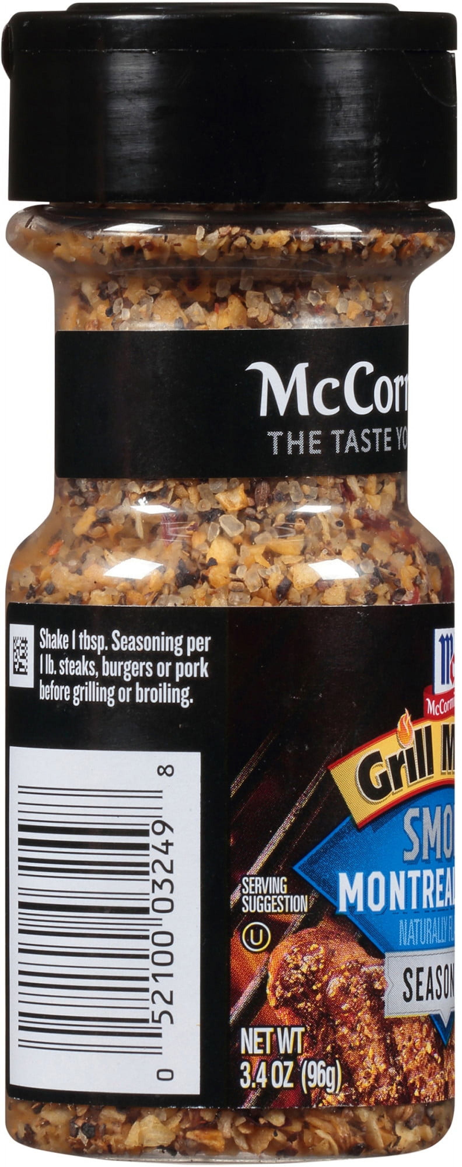 29 oz McCormick Grill Mates Montreal Steak Seasoning Salt Pepper Shaker  Spice 52100570075