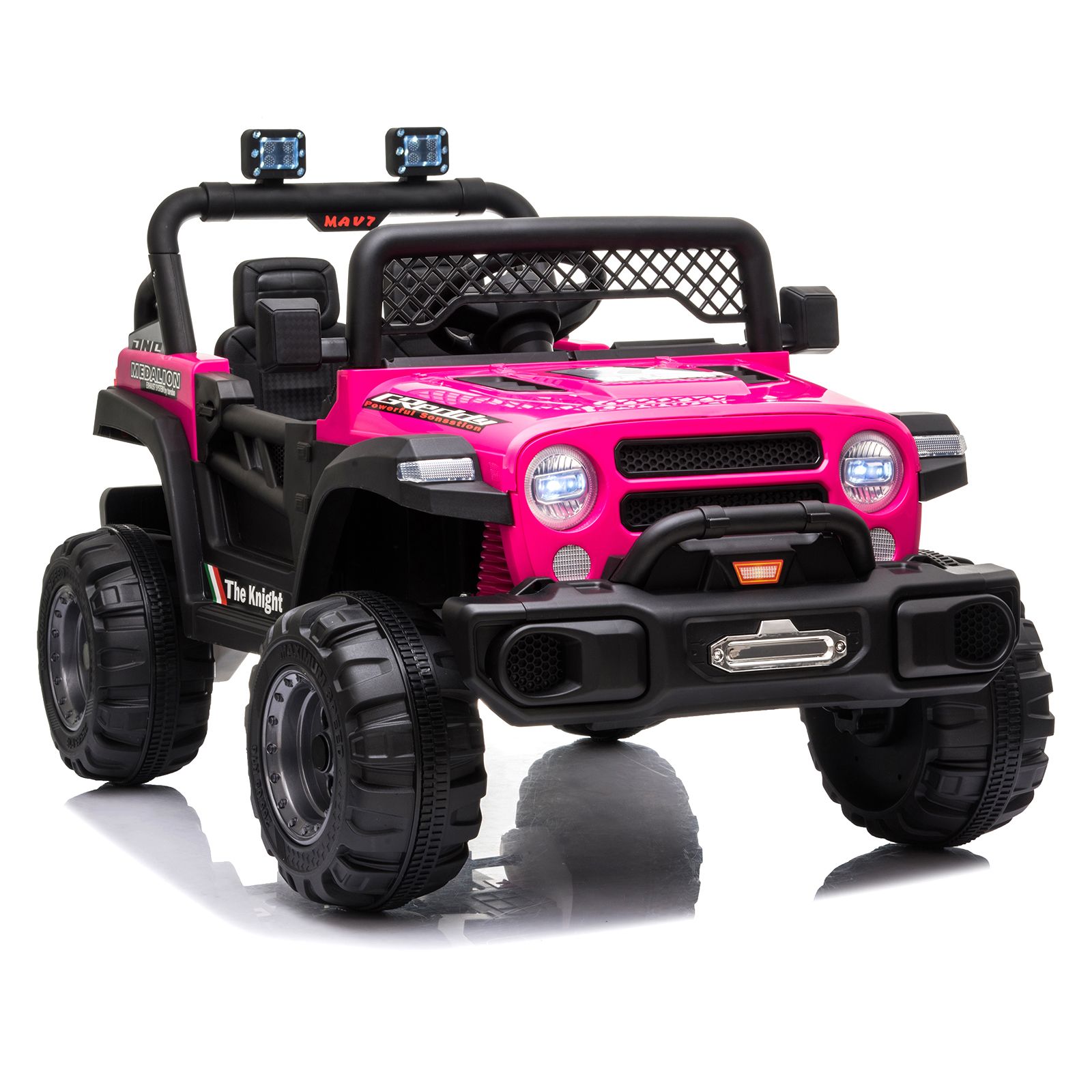 Lankey 12v Ride On Truck Suv Car For Kids Ride On Cars With Remote Control Battery Powered Electric Vehicles With 3 Speed Led Light Mp3 Player Ride On Toys For Girls Boys