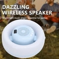 thumbnail image 4 of Shower Speaker, Floating Pool Speaker with RGB Light, IP65 Waterproof Wireless  Speaker, for Bathroom Pool Kayak, Temperature Display, 4 of 7