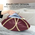 thumbnail image 4 of Yayeee Pillowcase Queen Size Set of 2 Satin Wrinkle Resistant Pillow Case, Red Circles, 4 of 8